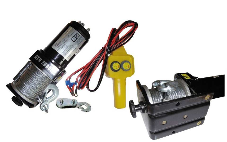TREUIL ÉLECTRIQUE 12V - 900KG