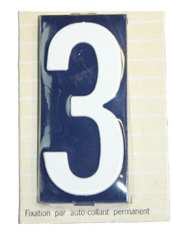 NUMÉRO DE MAISON PVC