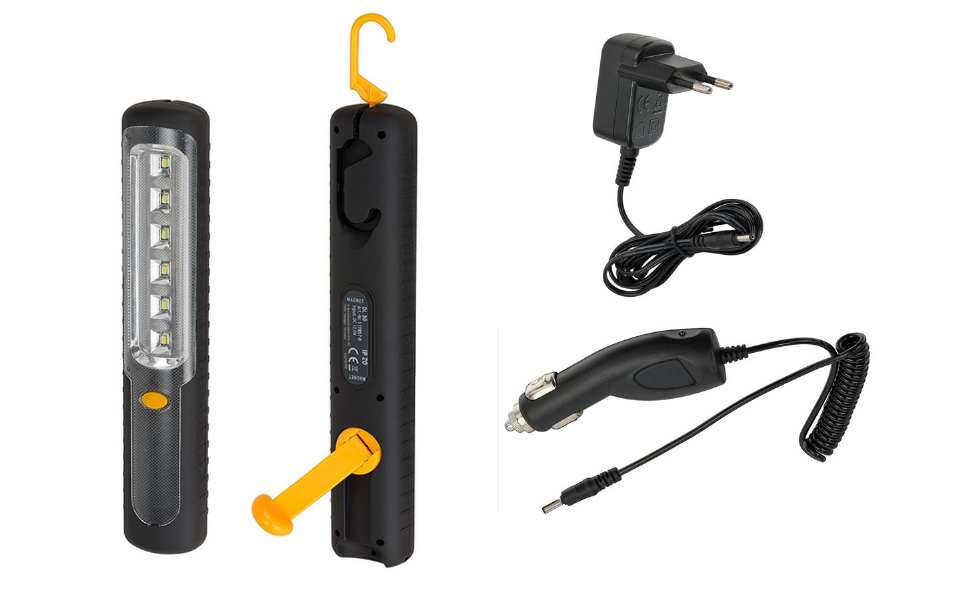 LAMPE TORCHE LED TL RECHARGEABLE + DYNAMO BRENNENSTUHL