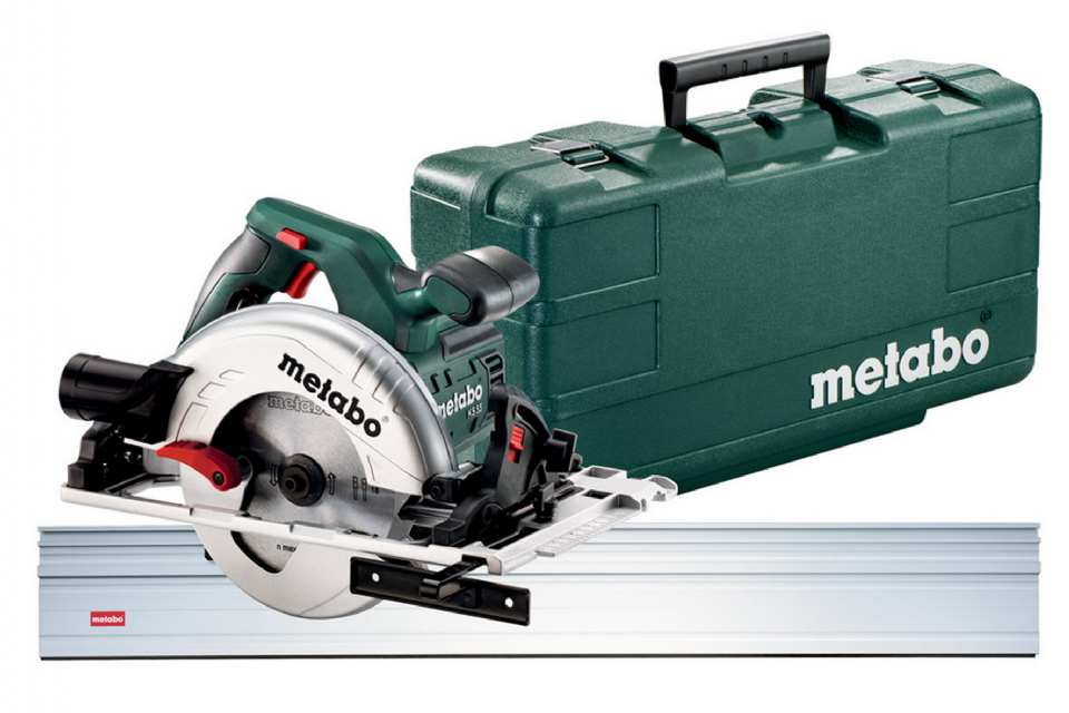 SCIE CIRCULAIRE KS 55 FS + RAIL METABO