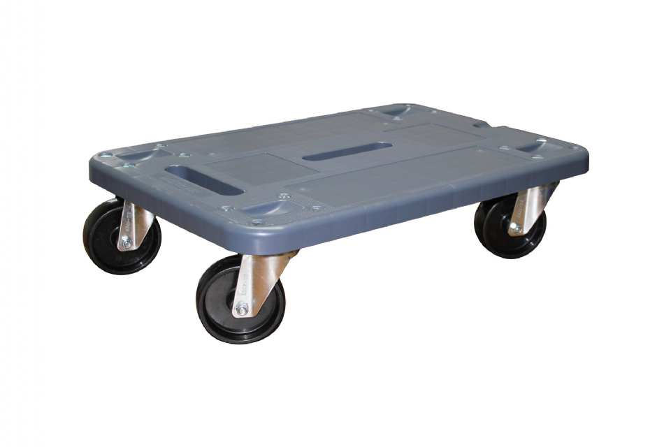 PLATEAU À ROULETTES PVC