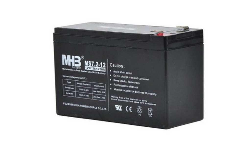 BATTERIE POUR ELECTRIFICATEUR SOLAIRE 12V - 7,2AH