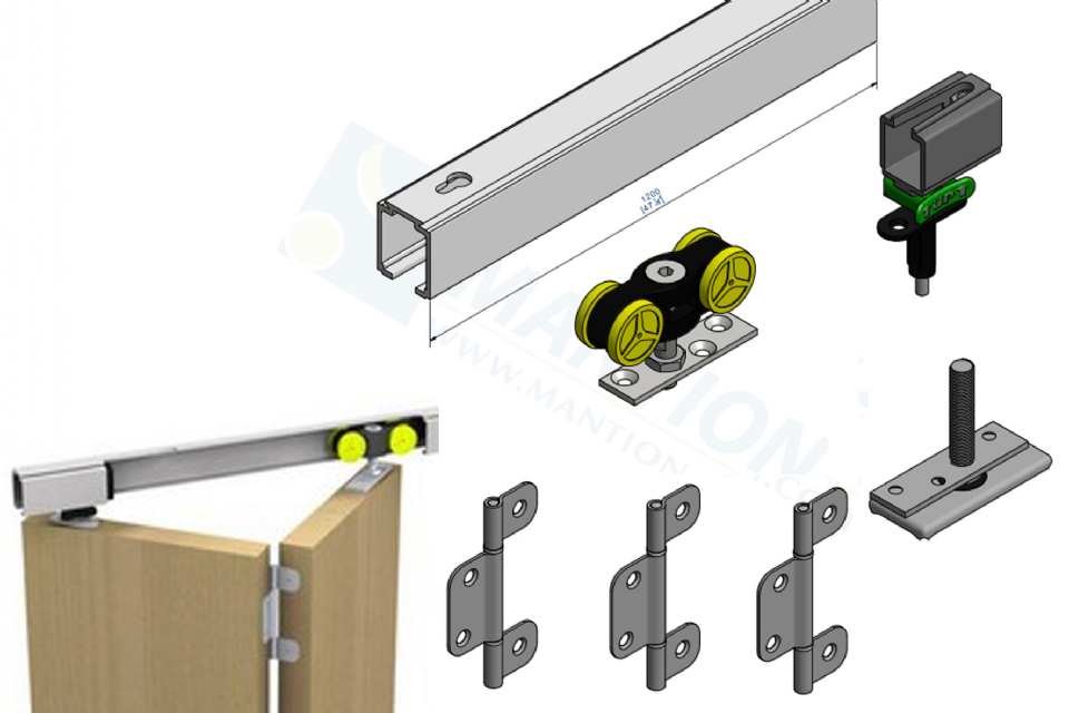 RAIL POUR PORTE EN KIT - TANGO MANTION