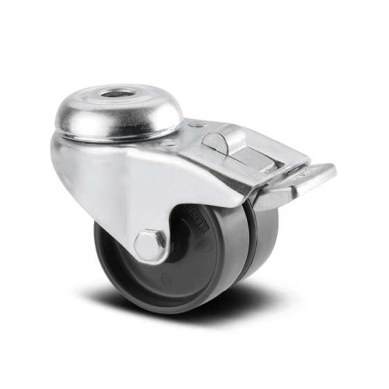 ROULETTE POLYPROPYLÈNE DOUBLE FREINÉE