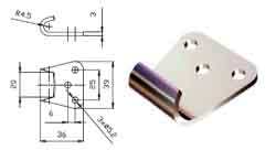 ATTACHE POUR VERROU REMORQUE Z-11A