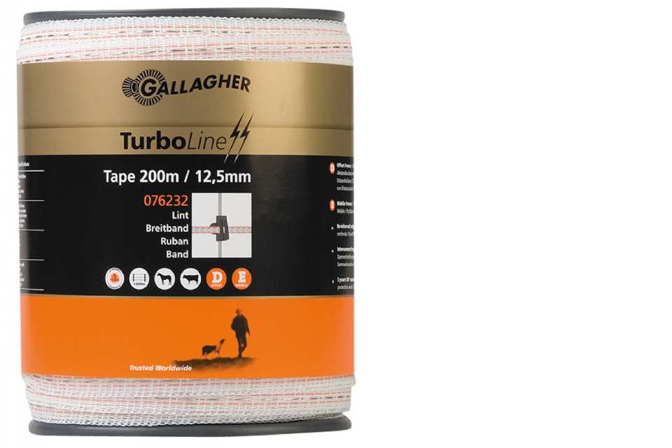RUBAN 12.5MM TURBOLINE GALLAGHER