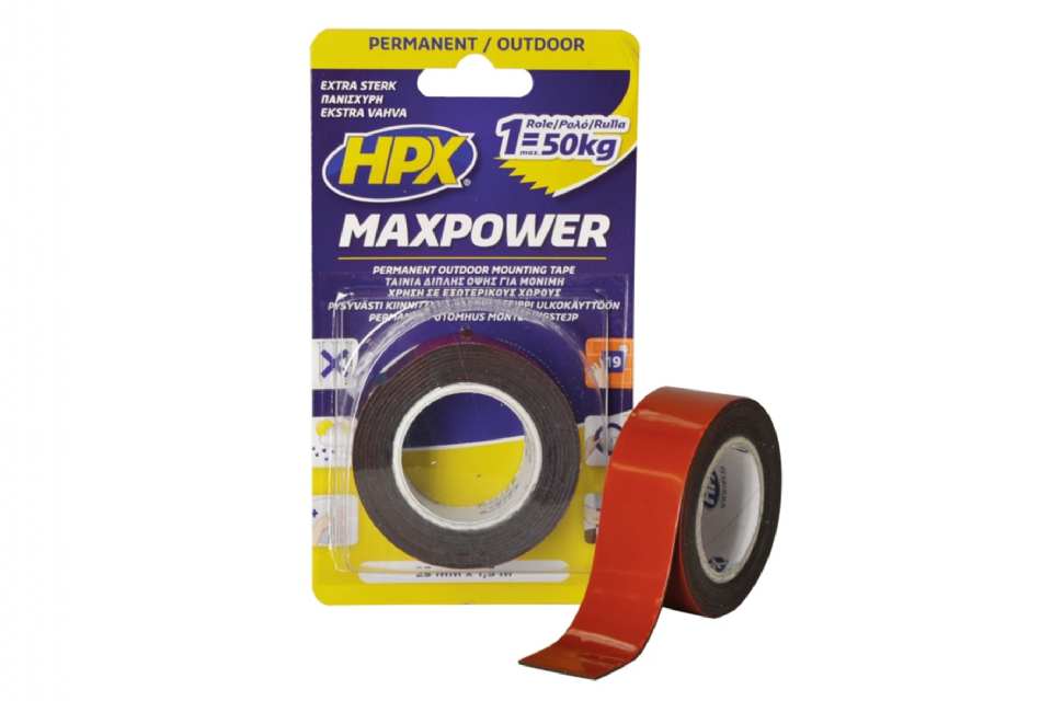 RUBAN ADHESIF DOUBLE MAXPOWER OUTDOOR