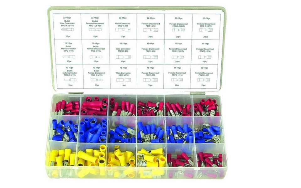 COSSES ÉLECTRIQUES ASSORTIMENT - 280 PCS