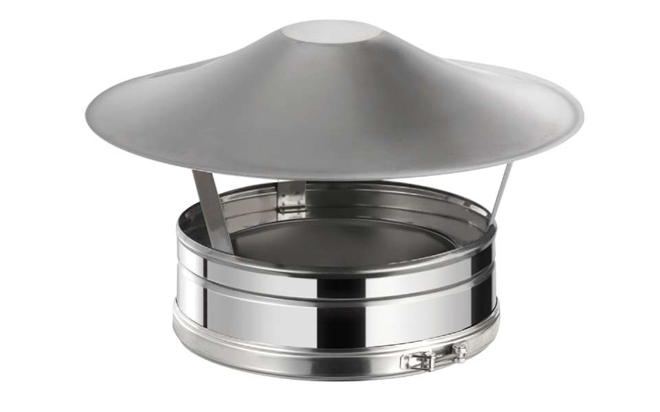 CAPUCHON INOX DOUBLE PAROI TIRAGE