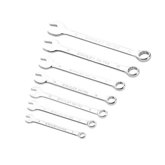 CLEF POLYGONALE STANLEY - JEU 7 PIÈCES