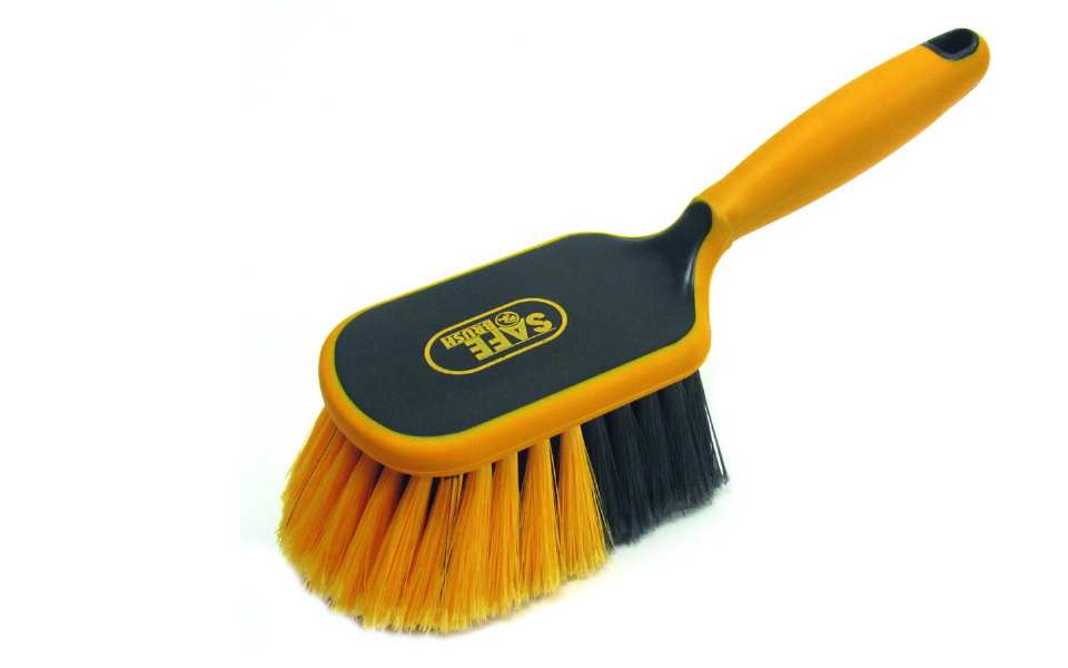 BROSSE À MAIN POLYESTER AVEC MANCHE