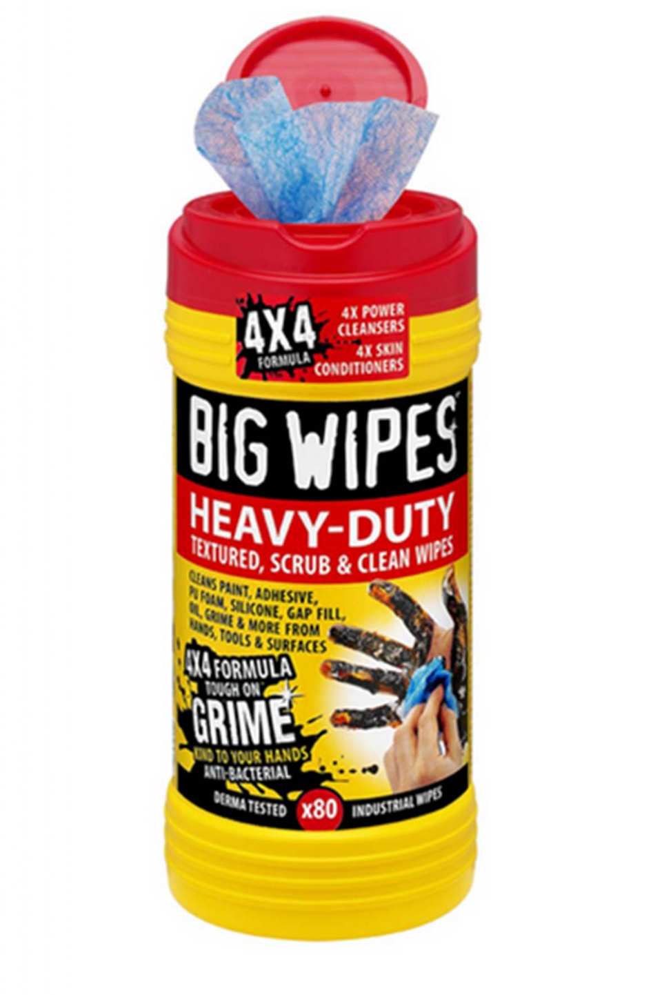 LINGETTES NETTOYANTES BIG WIPES HEAVY DUTY
