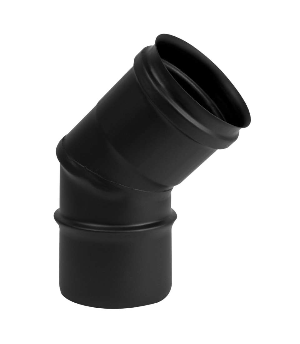 COUDE BUSE INOX SIMPLE PAROI 45°