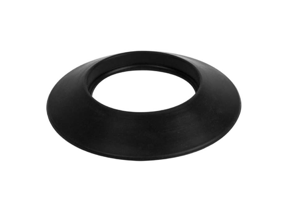 ROSACE SILICONE SIMPLE PAROI NOIR PELLET