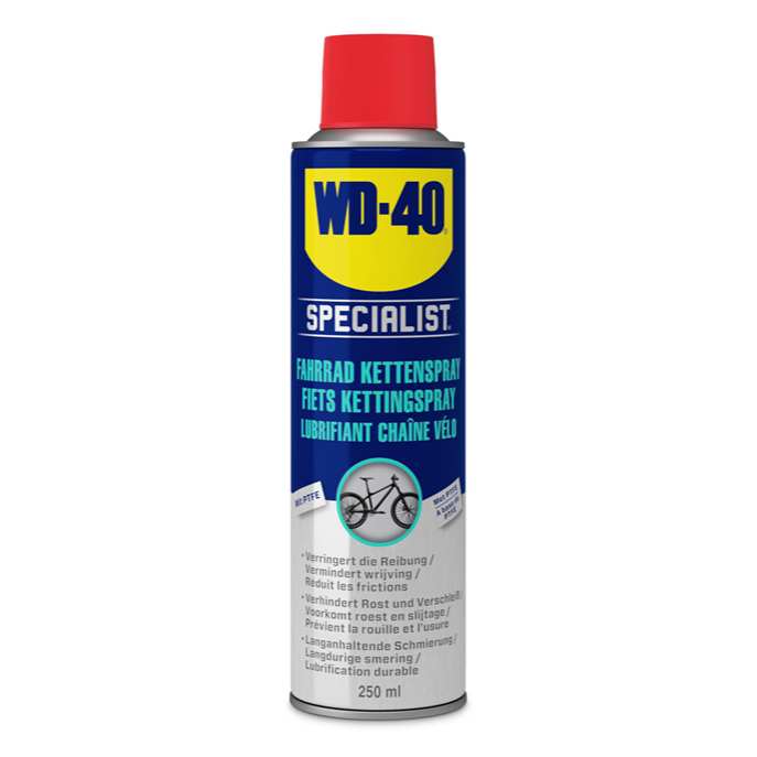 LUBRIFIANT WD 40 CHAINE VELO- SPRAY 250ML