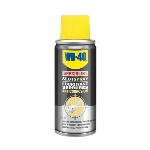 LUBRIFIANT WD 40 SERRURE - SPRAY 100ML