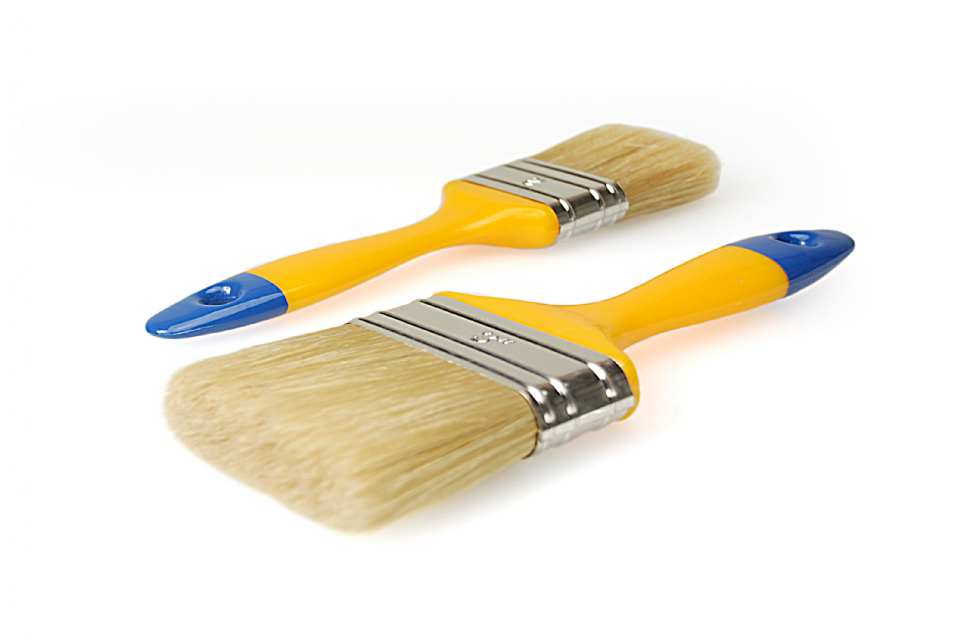 PINCEAU PLAT BLOND INDUSTRIE
