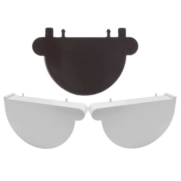 FOND POUR GOUTTIÈRE PVC DEMI-LUNE