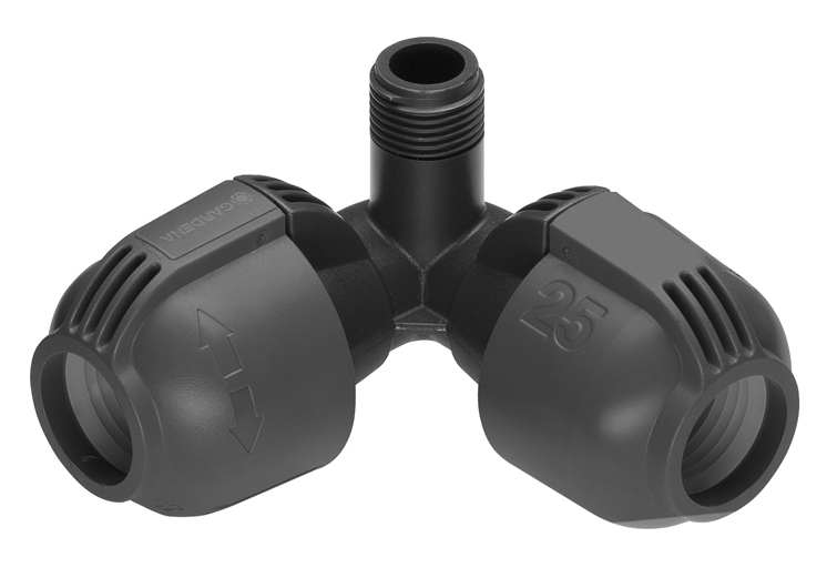 RACCORD D ANGLE GARDENA SPRINKLER
