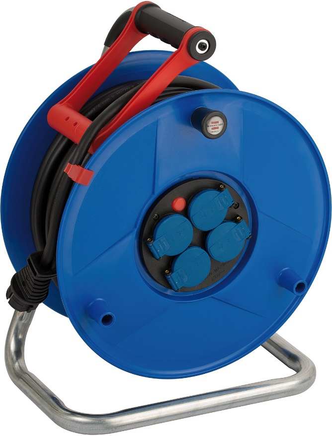 ENROULEUR ELECT 40M 3G2.5 - 4 PRISES - BRENNENSTUHL