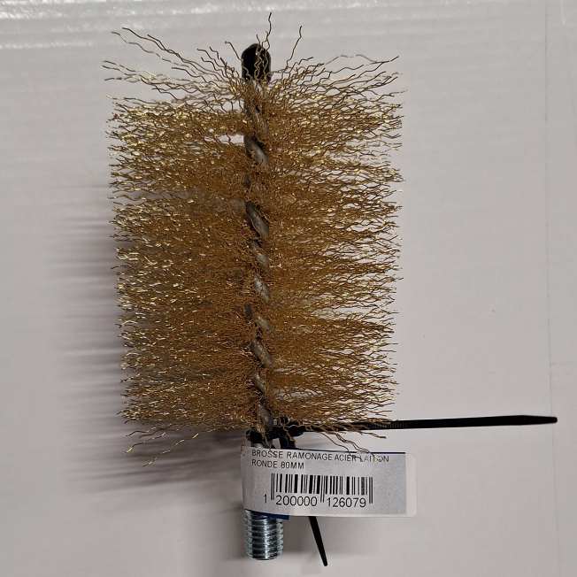 BROSSE RAMONAGE ACIER LAITON