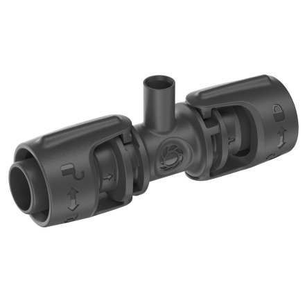 DERIVATION T GOUTTE A GOUTTE GARDENA 13MM