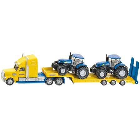 CAMION AVEC TRACTEURS NEW HOLLAND