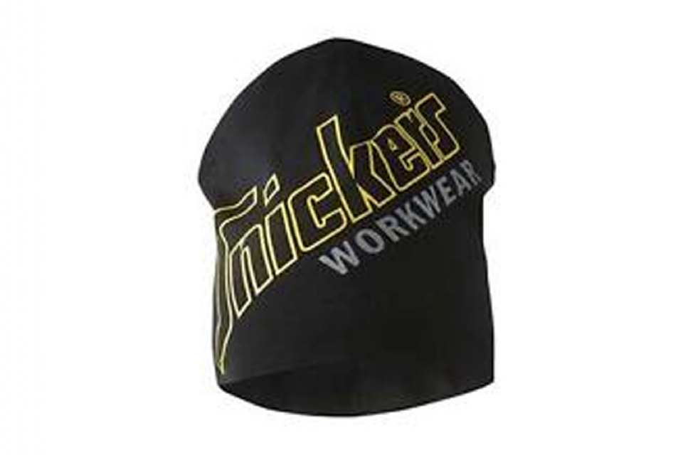 BONNET COTON LOGO SNICKERS NOIR UNISIZE