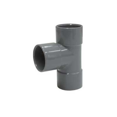 TÉ PVC A COLLER 90°
