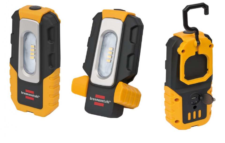 LAMPE TORCHE 4 LED RECHARGEABLE