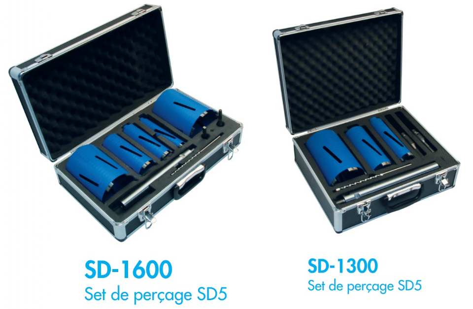 SET DE SCIES CLOCHES DIAMANT A EAU