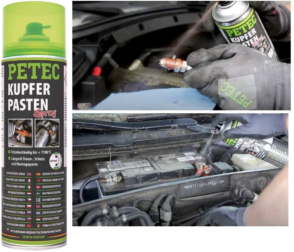 SPRAY GRAISSE CUIVRE PETEC