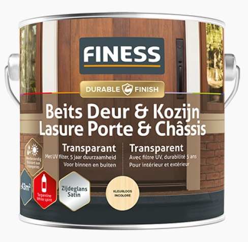 LASURE DE PROTECTION TRANSPARENT PORTE ET CHASSIS FINESS