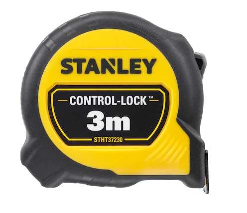 METRE RUBAN STANLEY CONTROL LOCK