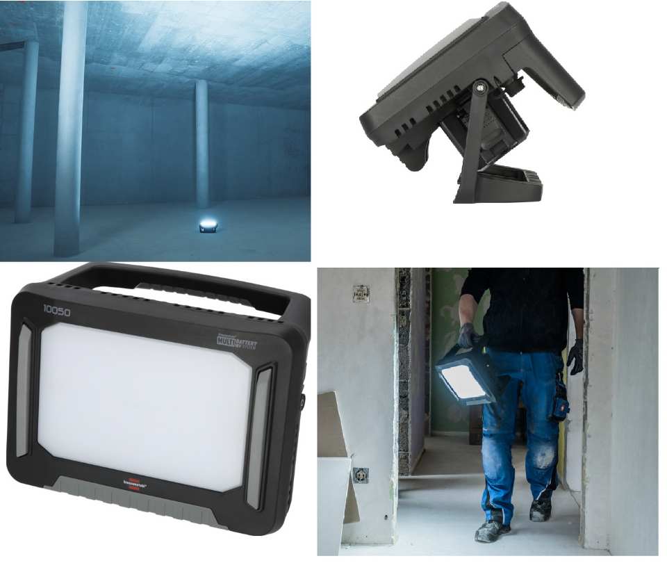 PROJECTEUR CHANTIER HYBRIDE MULTI BATTERIE LED