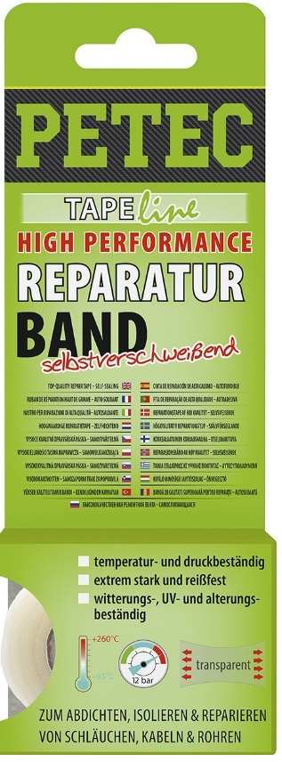 RUBAN HAUTE PERFORMANCE TRANSPARENT PETEC