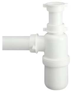 SIPHON EVIER PVC BOUTEILLE