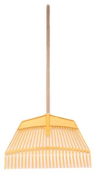BALAI A FEUILLES FIL ROND 22D 60CM AVEC MANCHE