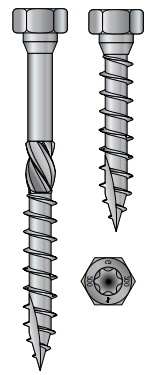 VIS CONNEXION HEXA-TORX TF AZI