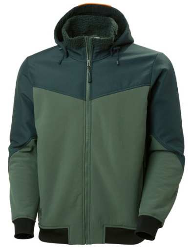 VESTE HH OXFORD WINTER SOFTSHELL JACKET VERT