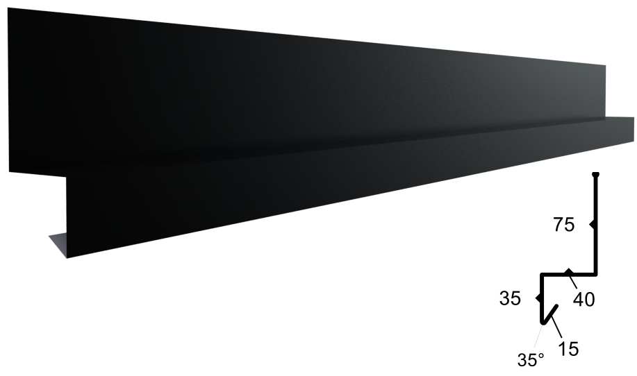 BAVETTE BASSE FACADE - PROFIL CLIC