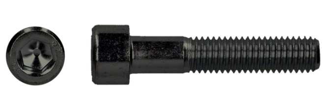 VIS A 6 PANS CREUX TÊTE CYLINDRIQUE - DIN 912 - ACIER 8.8 BRUT