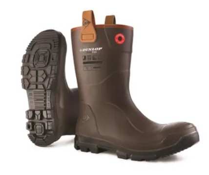 BOTTE PUROFORT RIGPRO DARK BROWN S5 DUNLOP