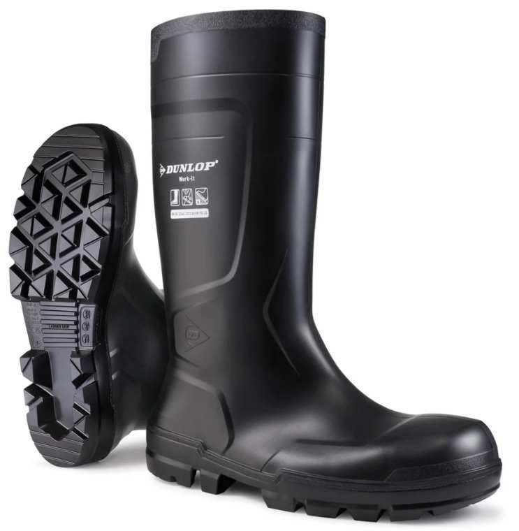 BOTTE WORK-IT FULL SAFETY BLACK DUNLOP