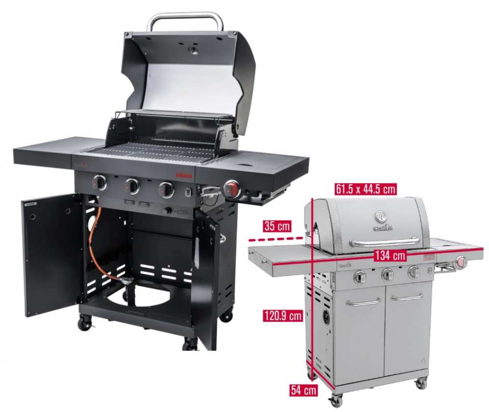 BARBECUE CHAR-BROIL EDITION PROFESSIONNEL 3