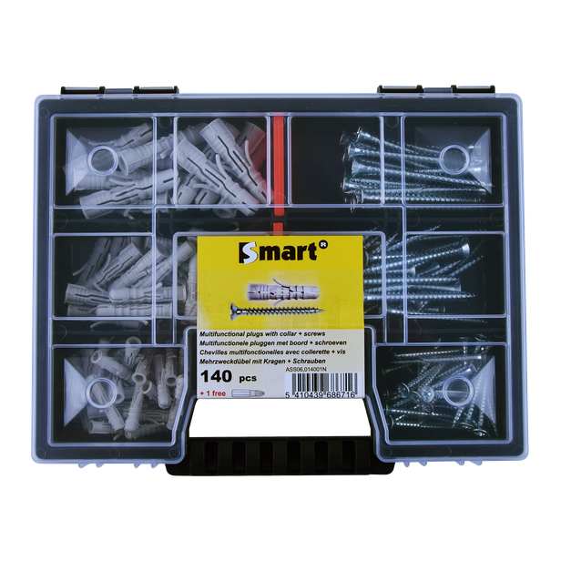 Coffret d'assort. vis + chev