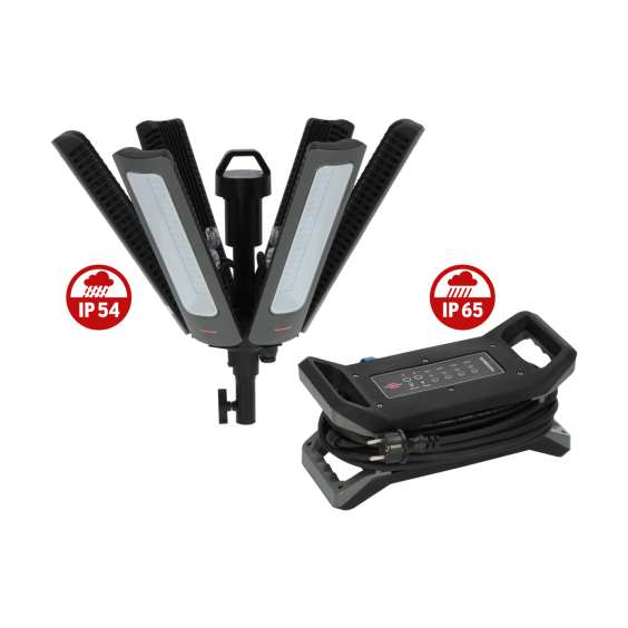 PROJECTEUR DE CHANTIER 360° 300 W 42000 LM