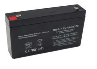 BATTERIE ELECTRIFICATEUR SOLAIRE 6V - 7AH