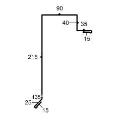 RIVE TOLE PROFIL 1035*33 TR35
