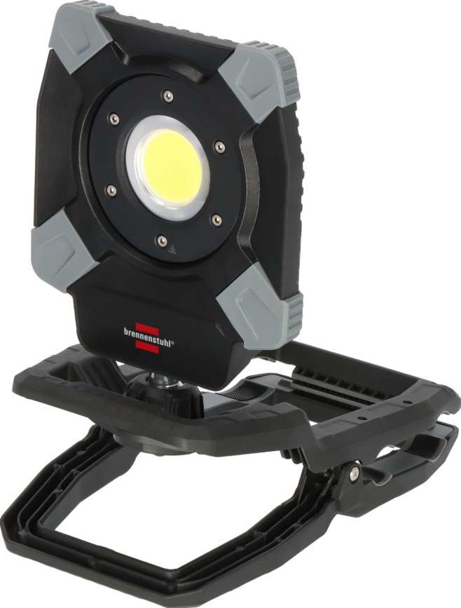 PROJECTEUR CHANTIER BRENN RECHAREABLE 6800 LU AVEC PINCE DE FIXATION